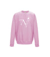 Pink Centered SvN Arrow Imprint Sweater