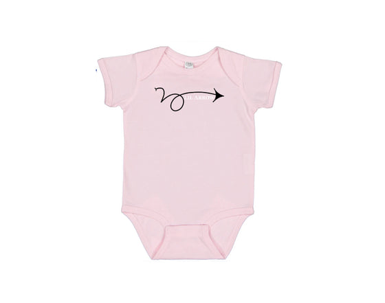 Baby Pink Lil Arrow Onesie