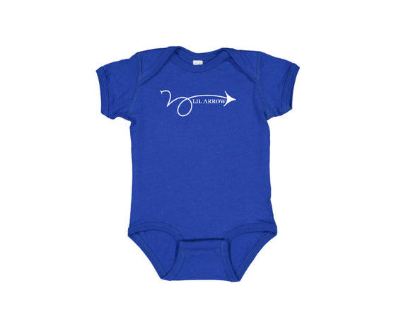 Royal Blue Lil Arrow Onesie