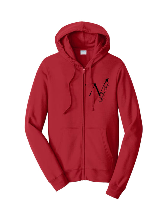 SvNArrow Imprint Zip up Hoodie