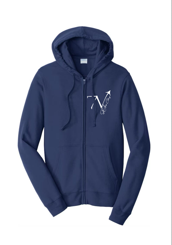 SvNArrow Imprint Zip up Hoodie