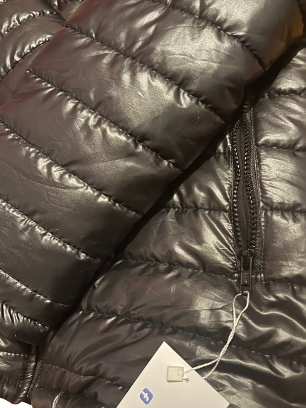 BLACK BUBBLE COAT