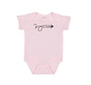 Baby Pink Lil Arrow Onesie