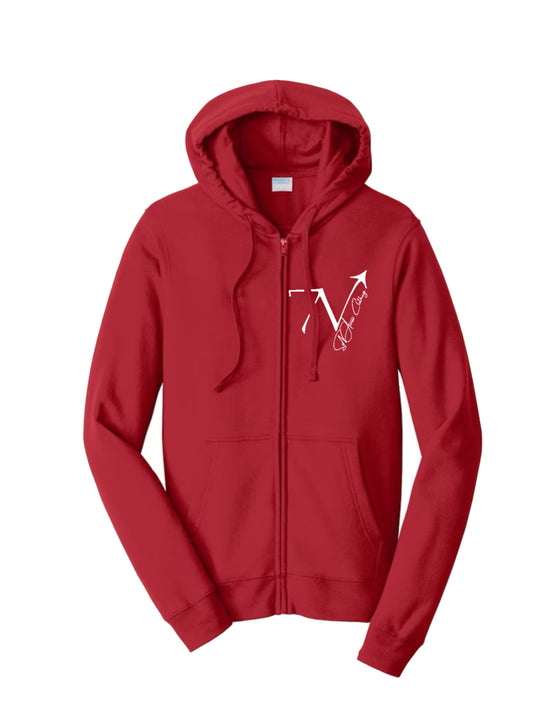 SvNArrow Imprint Zip up Hoodie