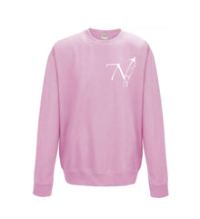  Pink Imprint Sweater